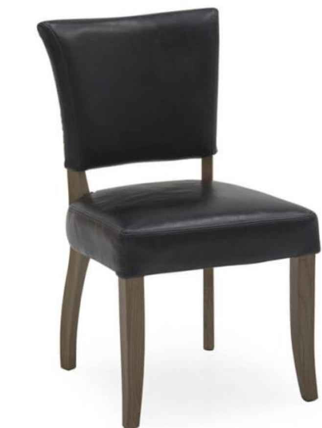 Chaise en cuir Duke