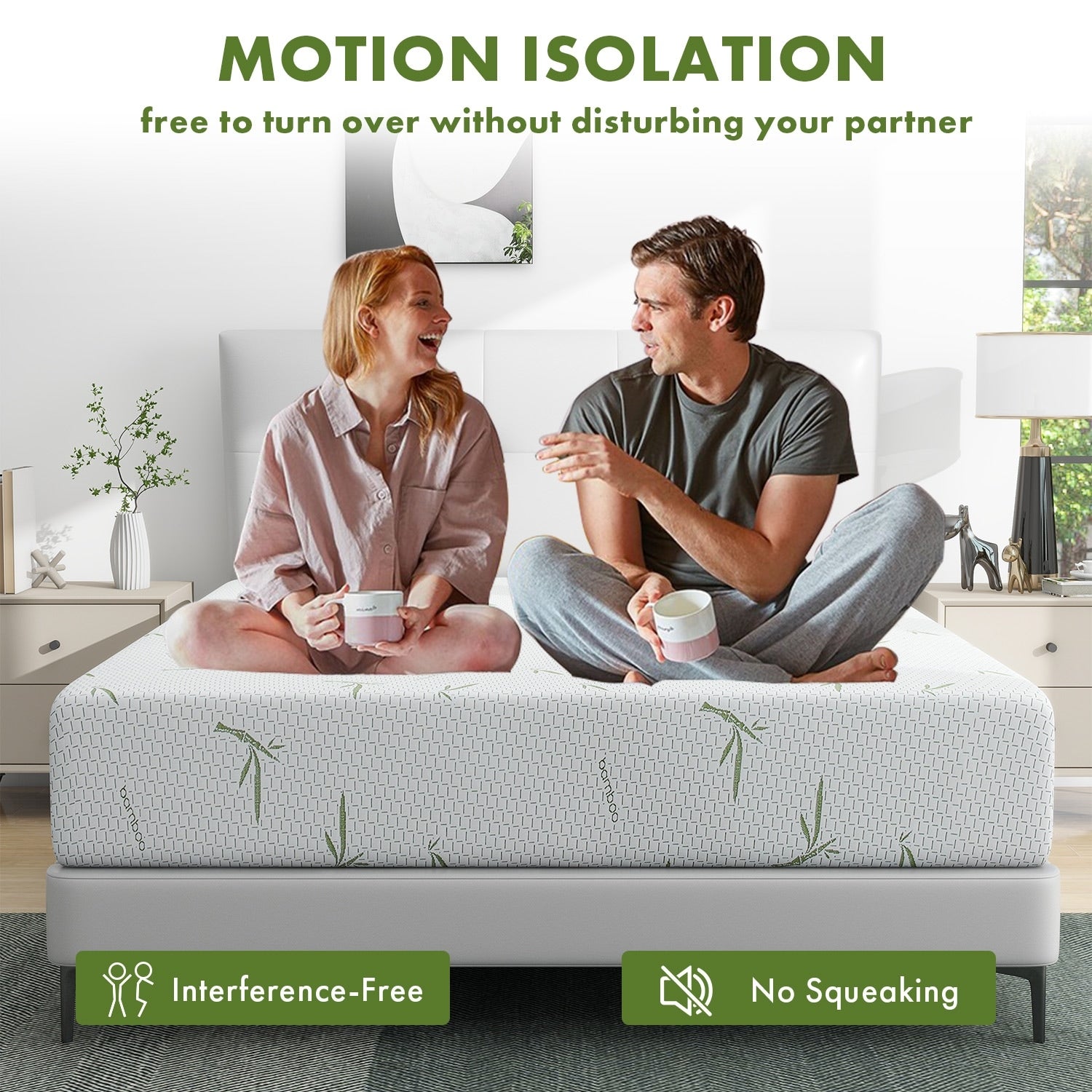 Matelas en mousse à mémoire de forme avec gel rafraîchissant (25 cm) / Mousse à gel rafraîchissante / Soulagement de la pression / Certifié CertiPUR-US / Lit-en-boîte