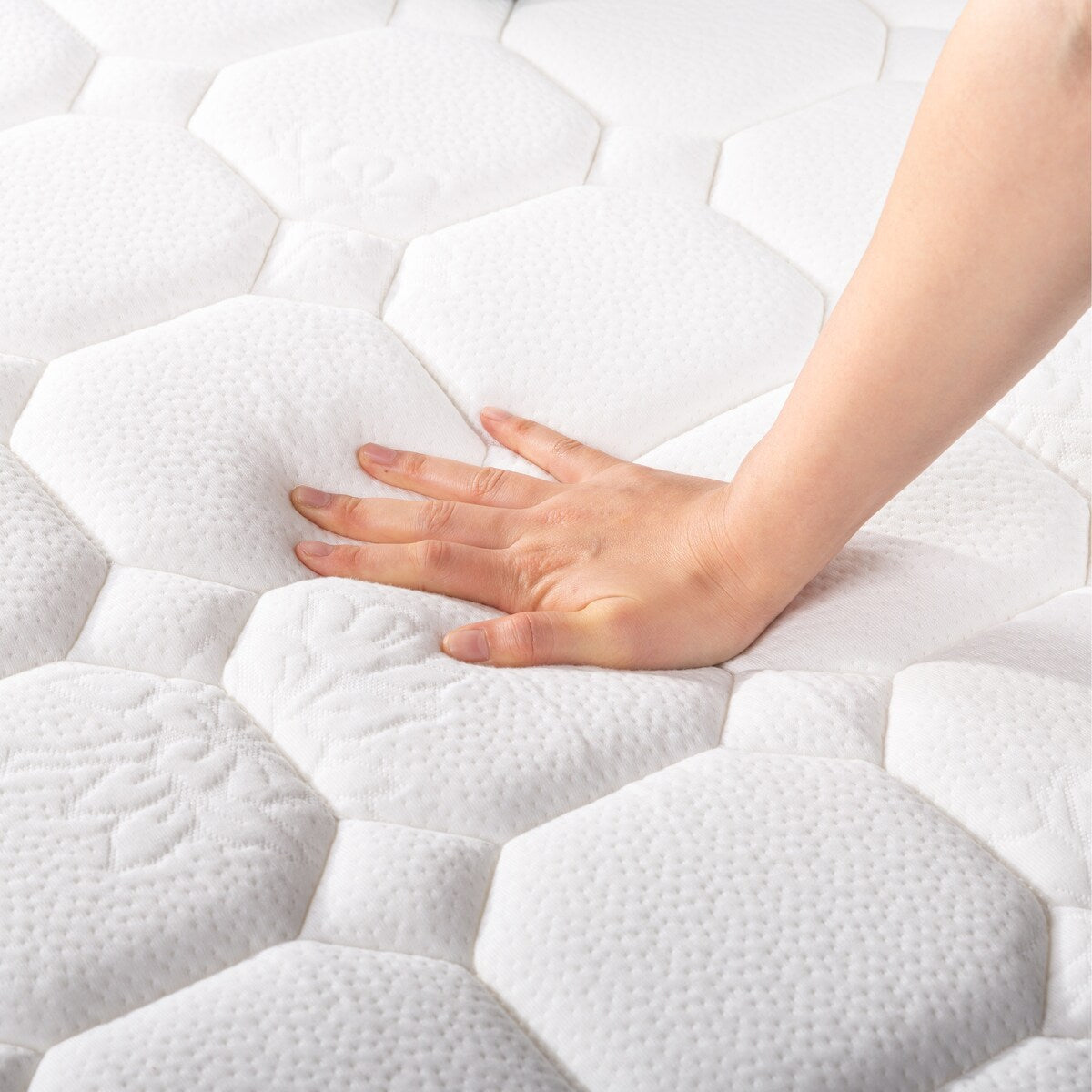 Matelas à ressorts ensachés Euro Top de 10 pouces - Crown Comfort