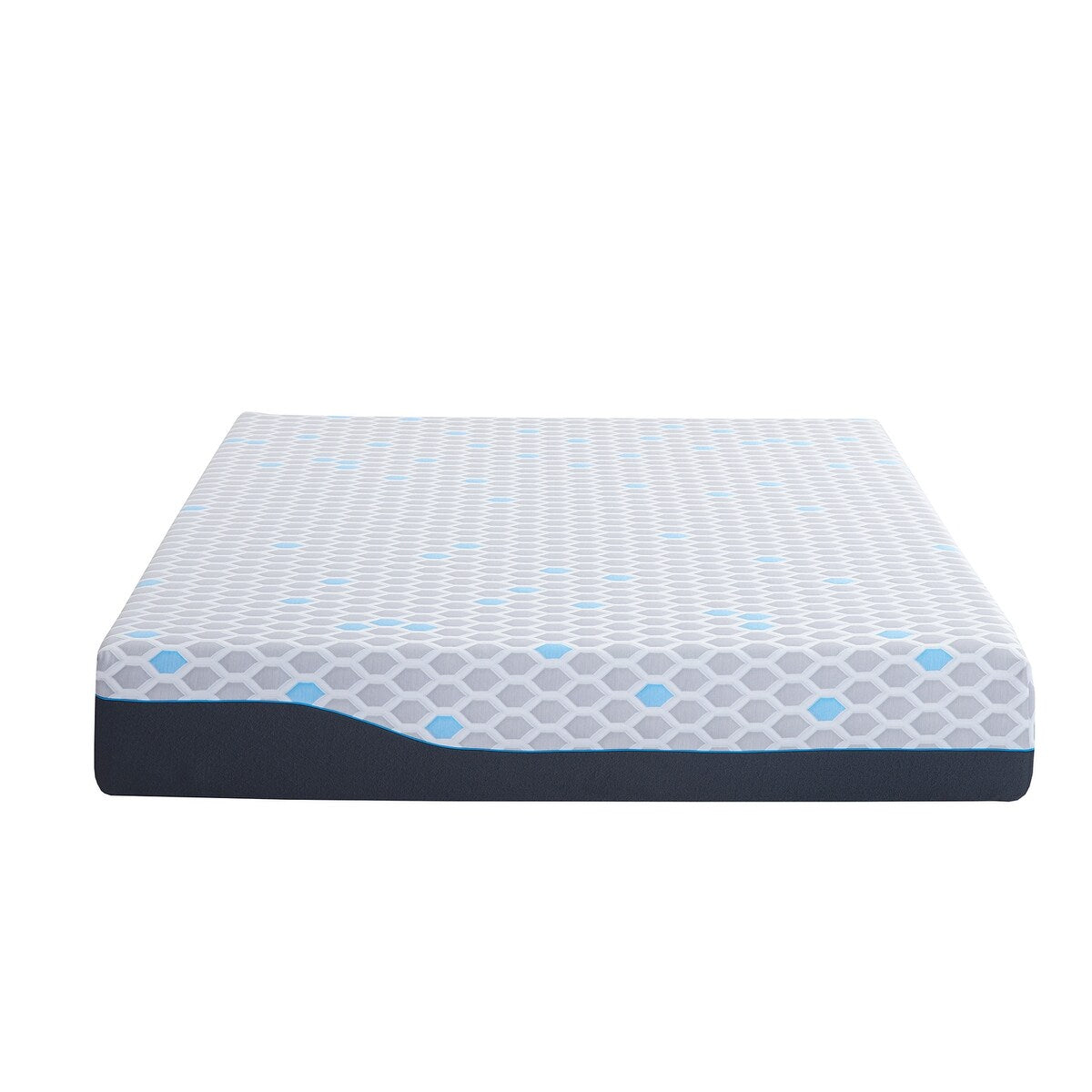 Matelas en mousse à mémoire de forme 10 pouces, matelas dans une boîte, mousse à mémoire de forme infusée de gel et de charbon de bambou