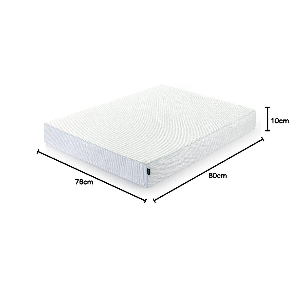 Matelas en mousse à mémoire de forme rafraîchissante au thé vert (25 cm), sans fibre de verre, mousse rafraîchissante, soulageant la pression, lit tout-en-un, king size