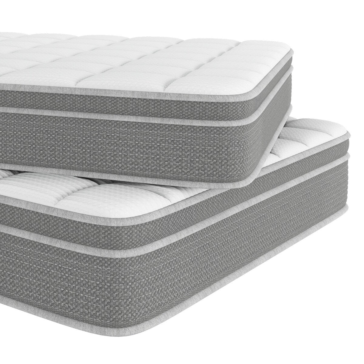 Matelas hybride de 10 pouces avec ressorts ensachés en mousse à mémoire de forme et gel rafraîchissant