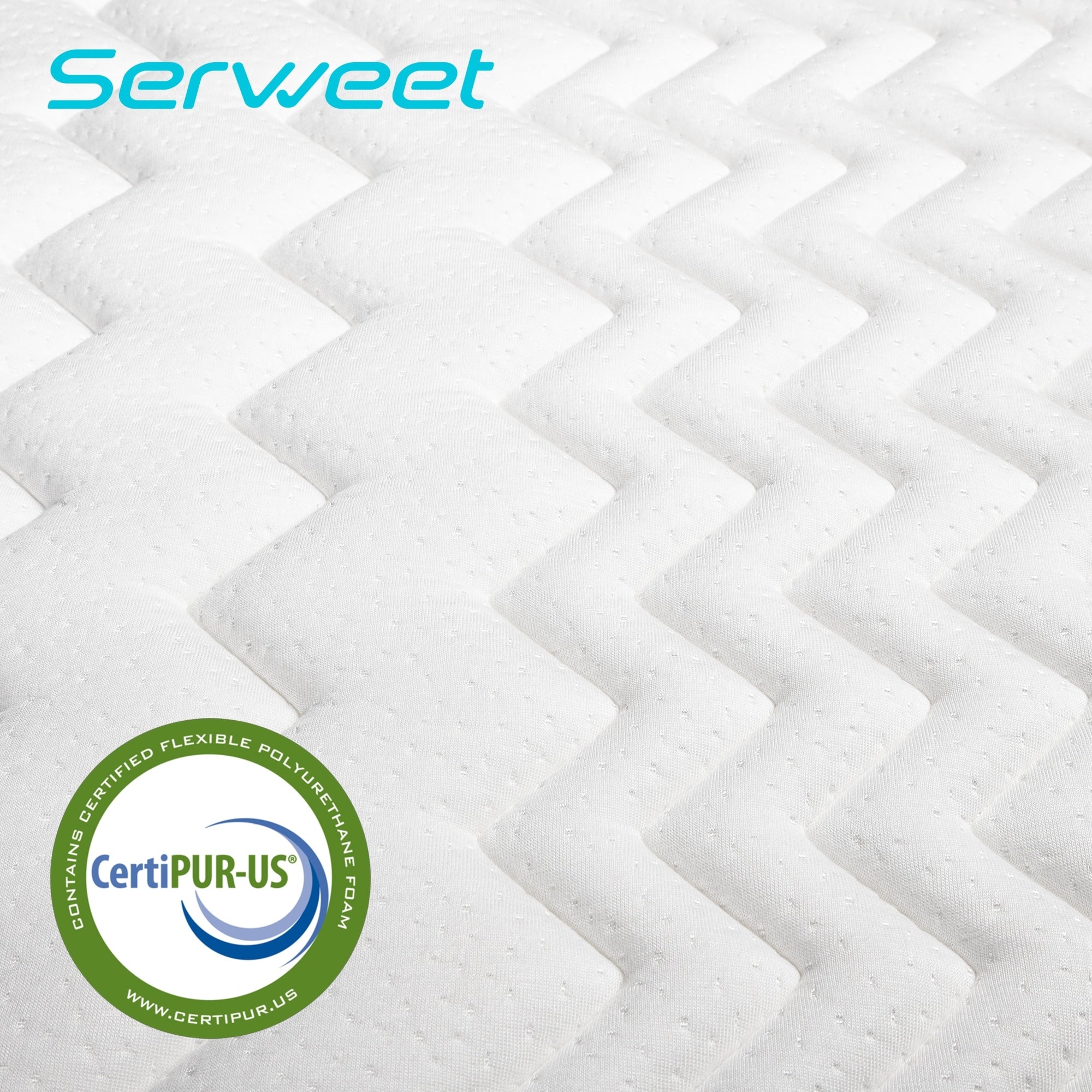 Matelas hybride de luxe en mousse à mémoire de forme de 10 pouces