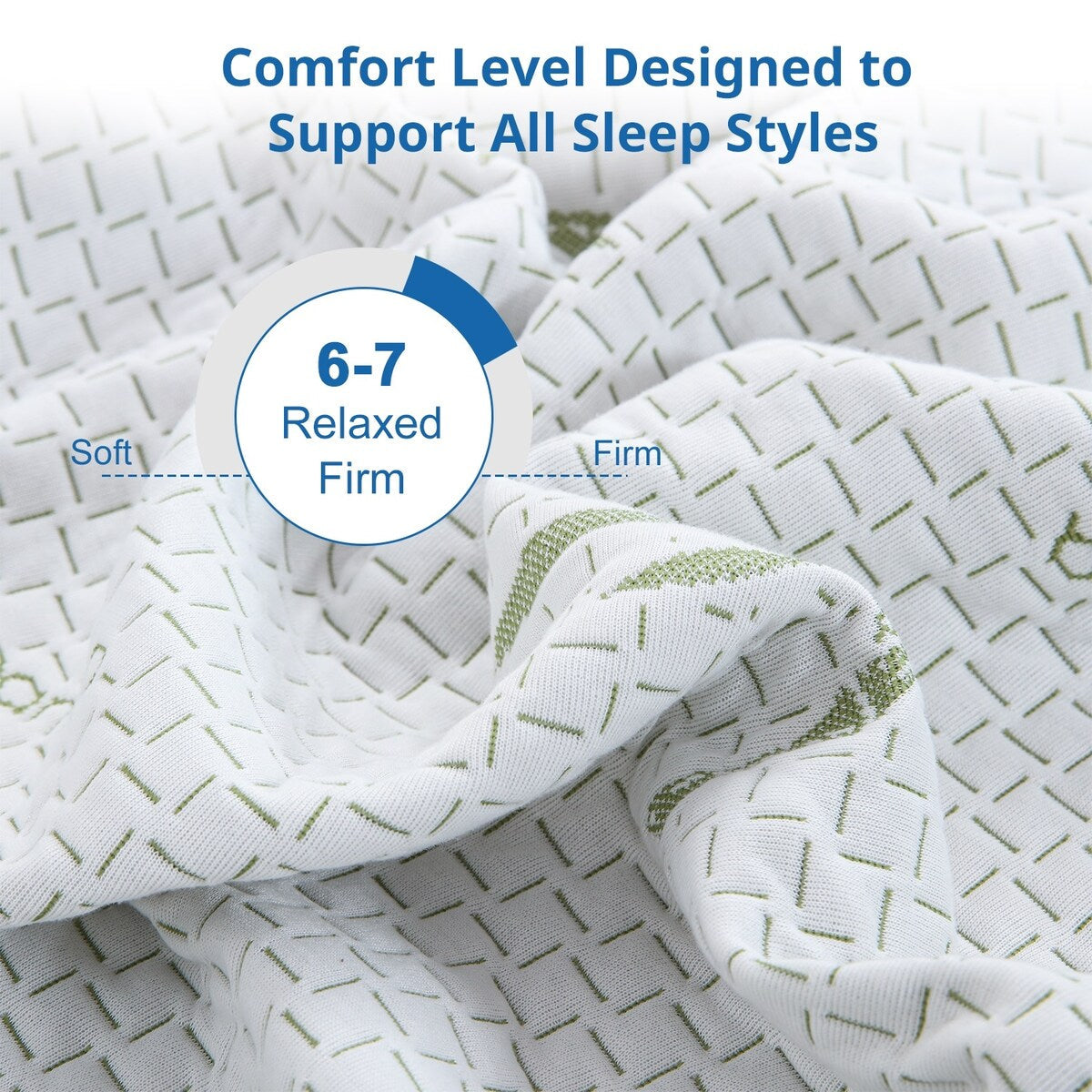Matelas en mousse à mémoire de forme 10 pouces / Mousse gel rafraîchissante / Soulagement de la pression / Certifié CertiPUR-US / Lit-en-boîte