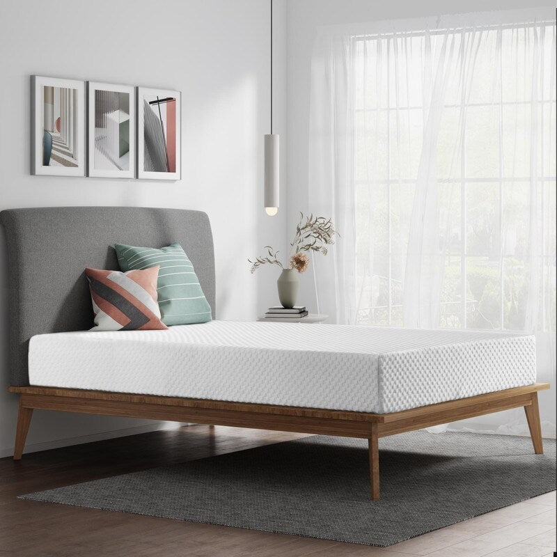 Matelas en mousse à mémoire de forme avec gel de 10 pouces