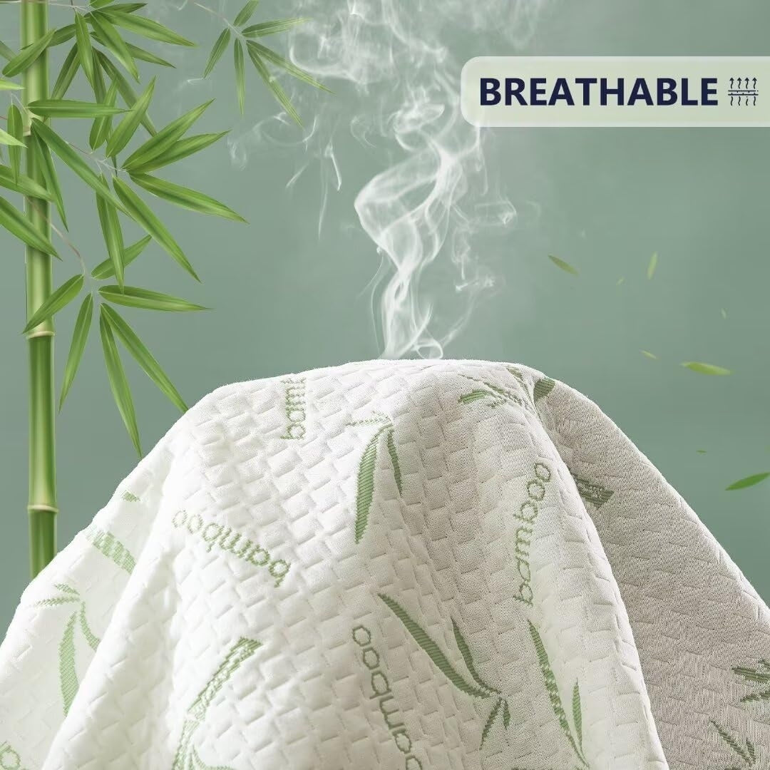 Matelas en mousse à mémoire de forme de 10 pouces en gel dans une boîte, soulageant la pression moyenne et isolant les mouvements