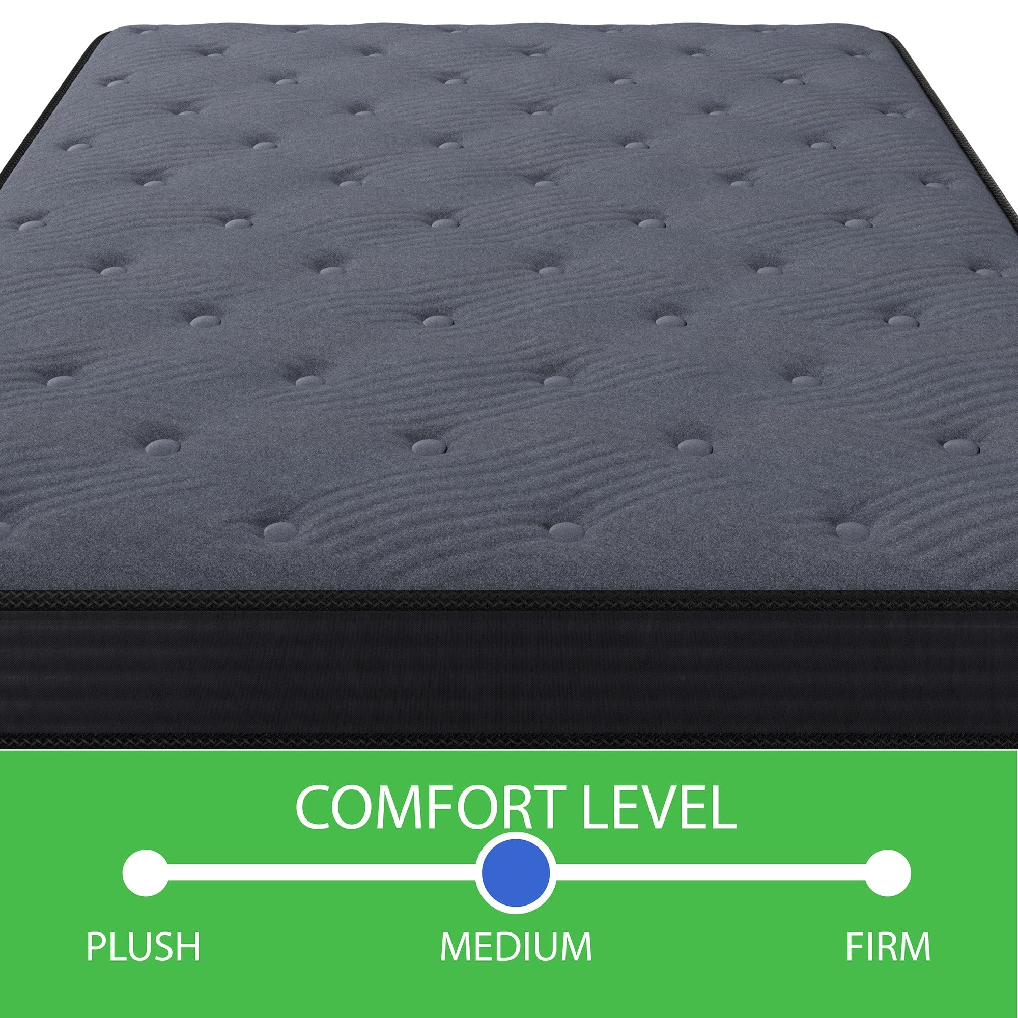 Matelas confort en mousse à mémoire de forme de 10 pouces