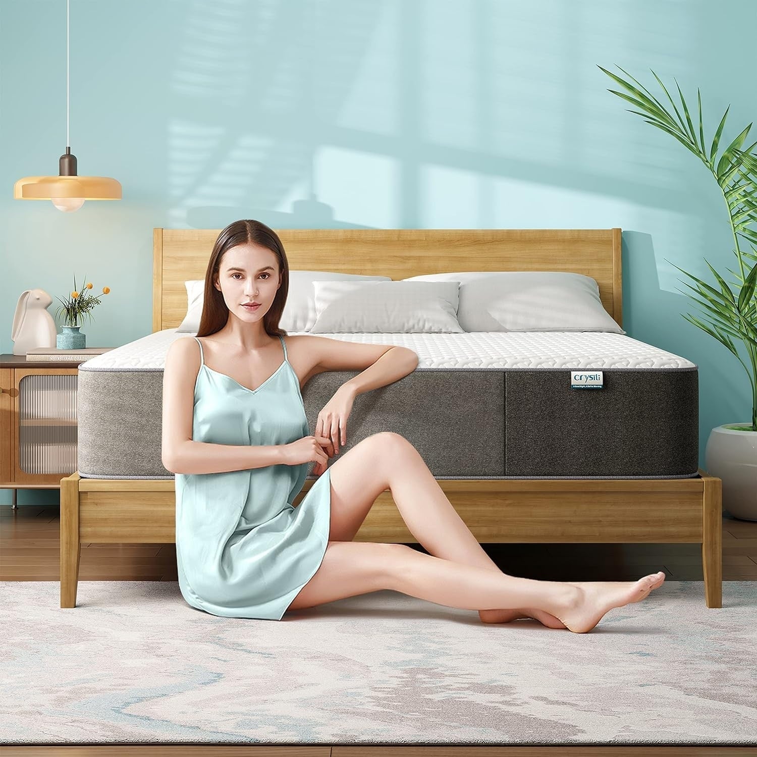 Matelas en mousse à mémoire de forme de 10 pouces dans une boîte