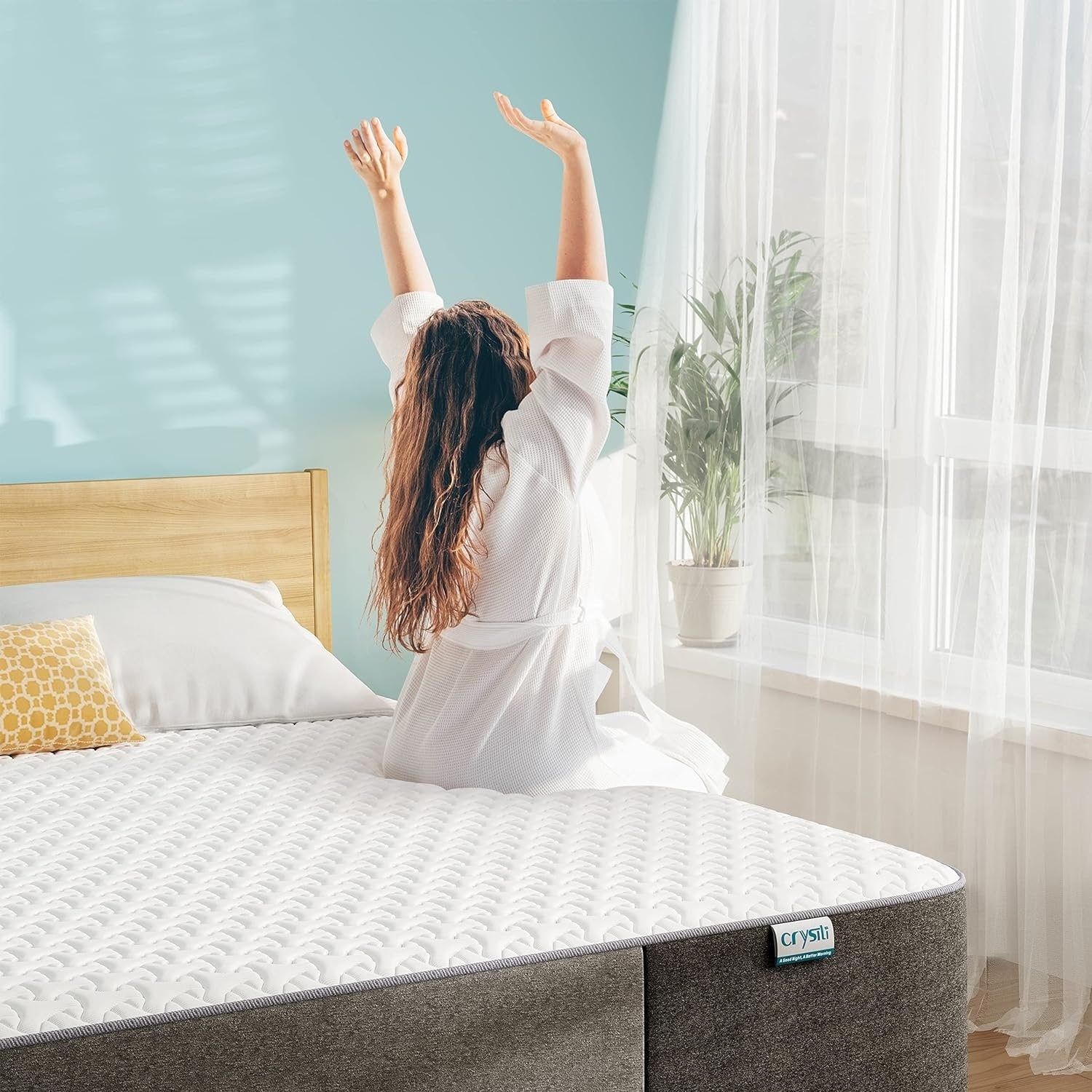 Matelas en mousse à mémoire de forme de 10 pouces dans une boîte