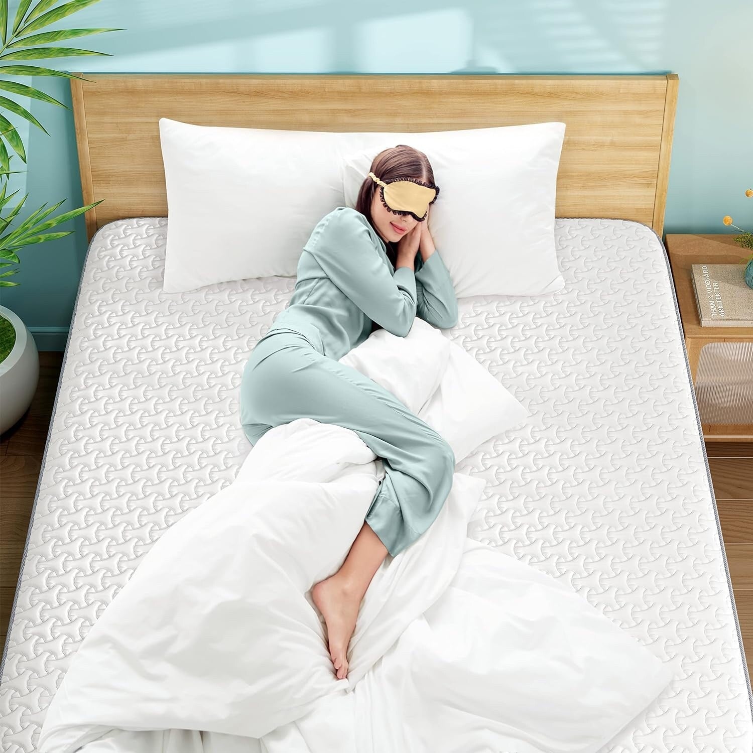 Matelas en mousse à mémoire de forme de 10 pouces dans une boîte
