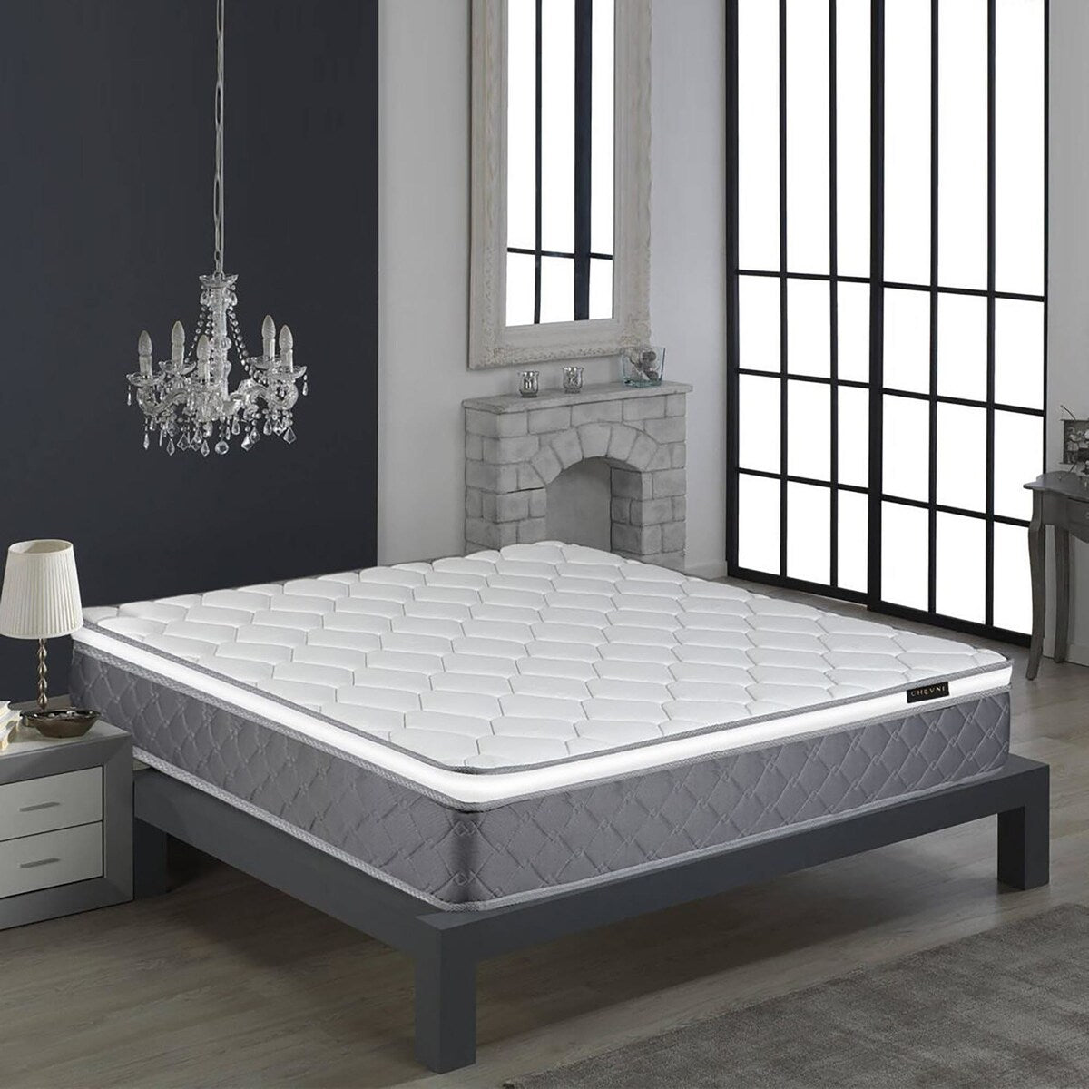 Matelas double de 10 pouces d'épaisseur