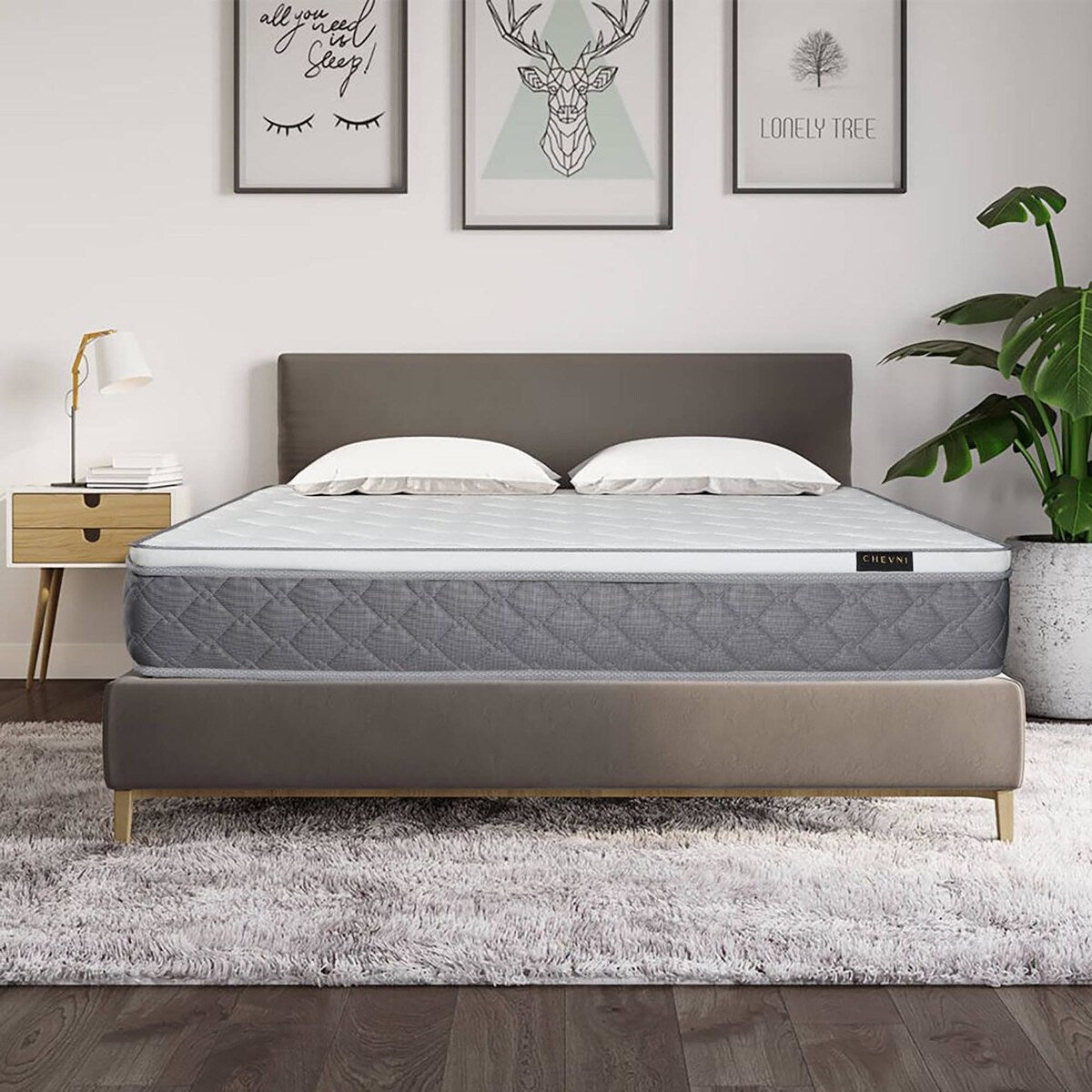 Matelas double de 10 pouces d'épaisseur