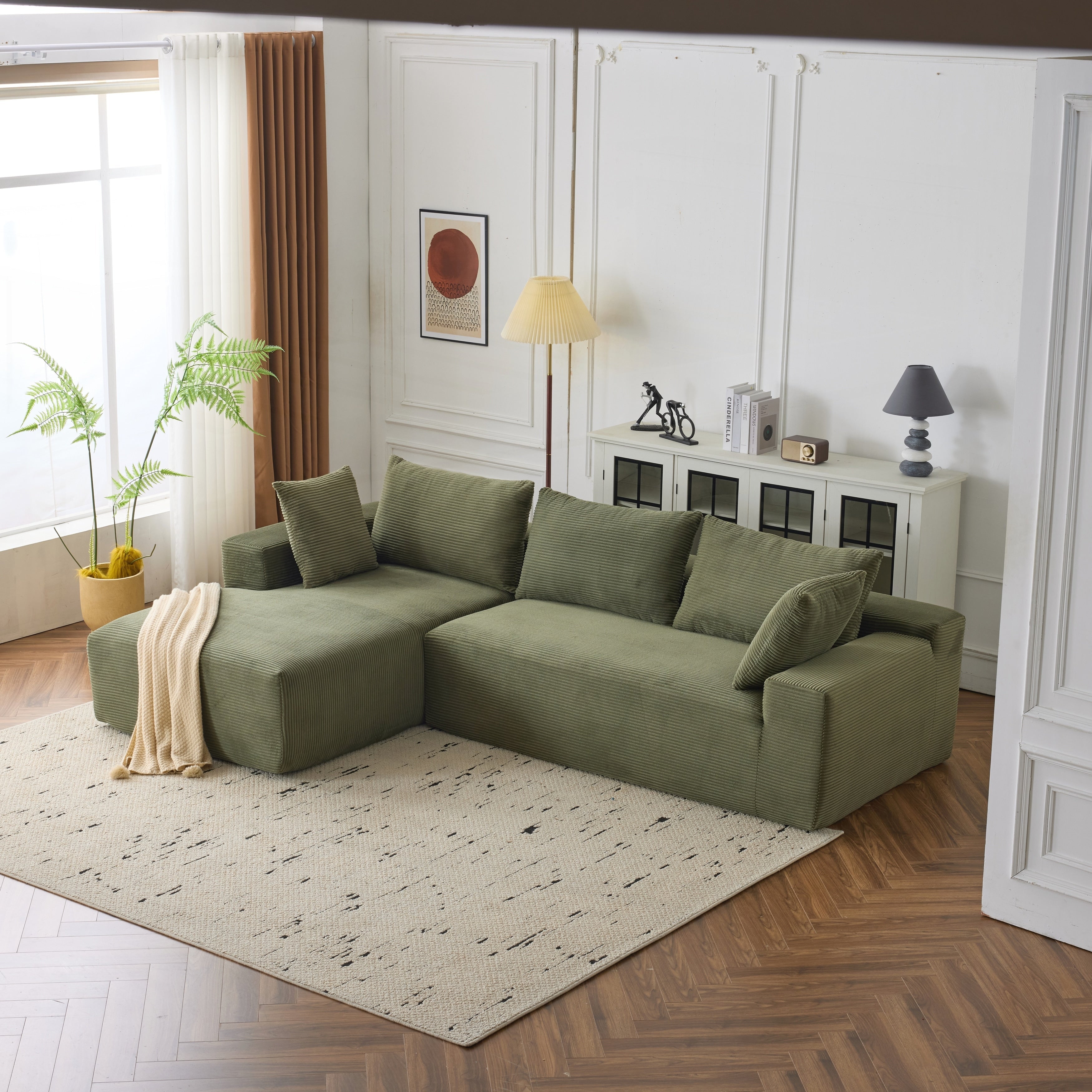 Canapé modulaire extra-profond 108X68 pouces