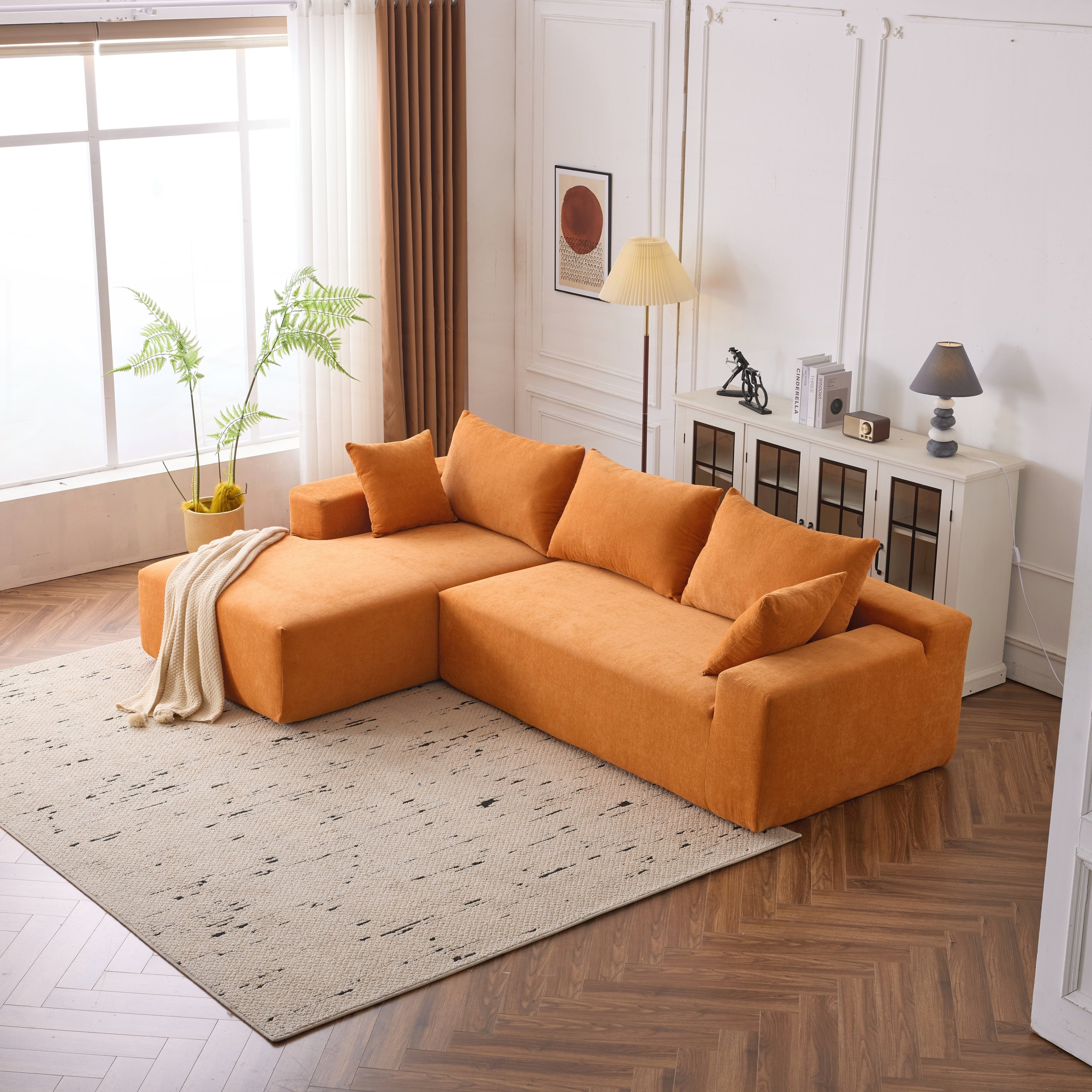 Canapé modulaire extra-profond 108X68 pouces