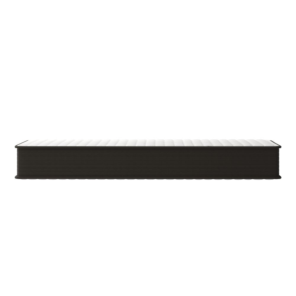 Matelas hybride en mousse et ressorts ensachés, matelas dans une boîte