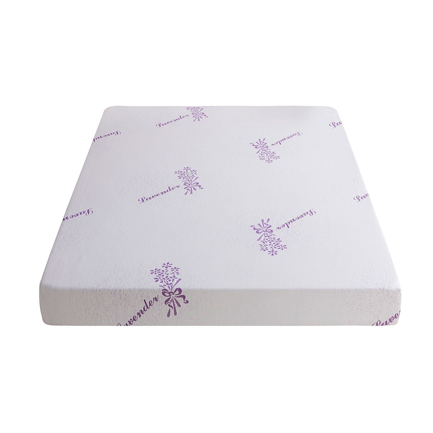 Matelas 10, avec mousse à mémoire de forme, infusion de lavande, confort rafraîchissant