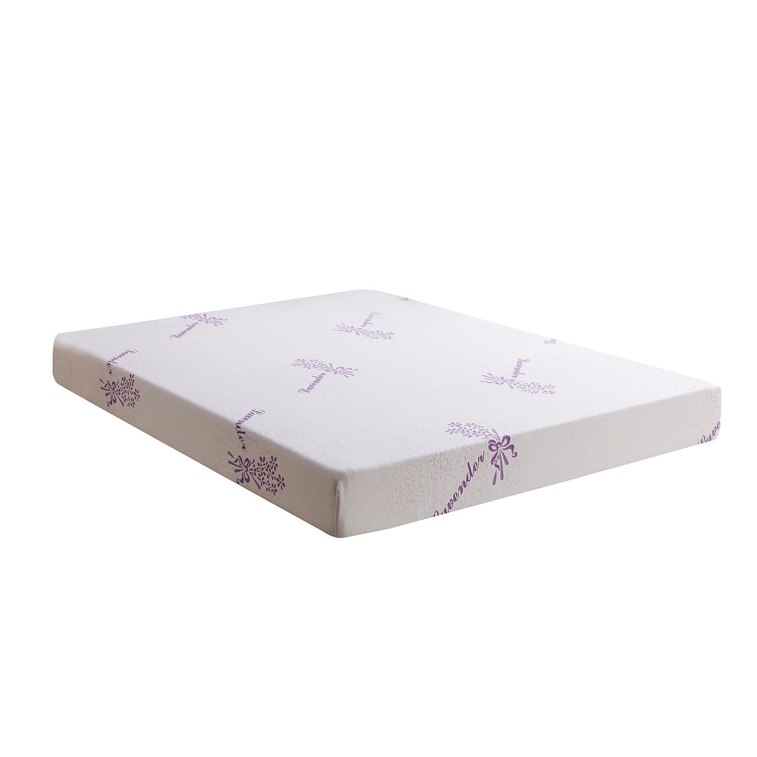 Matelas 10, avec mousse à mémoire de forme, infusion de lavande, confort rafraîchissant