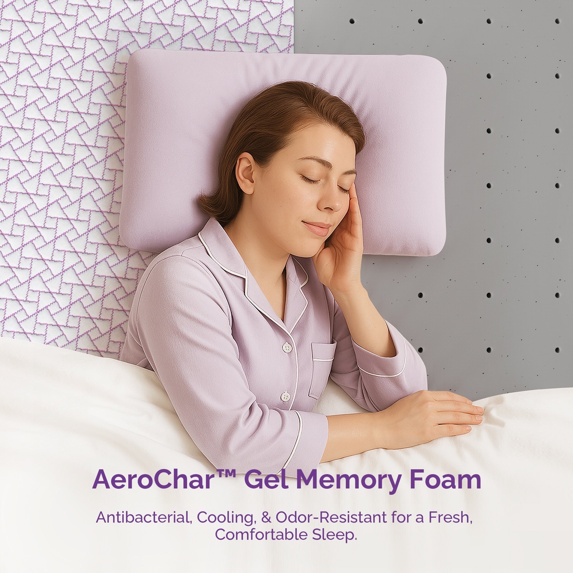 Matelas en mousse viscoélastique de 30,5 cm (12 pouces) mi-ferme avec gel cuivré pour soulager le dos et la pression - Certifié CertiPUR-US