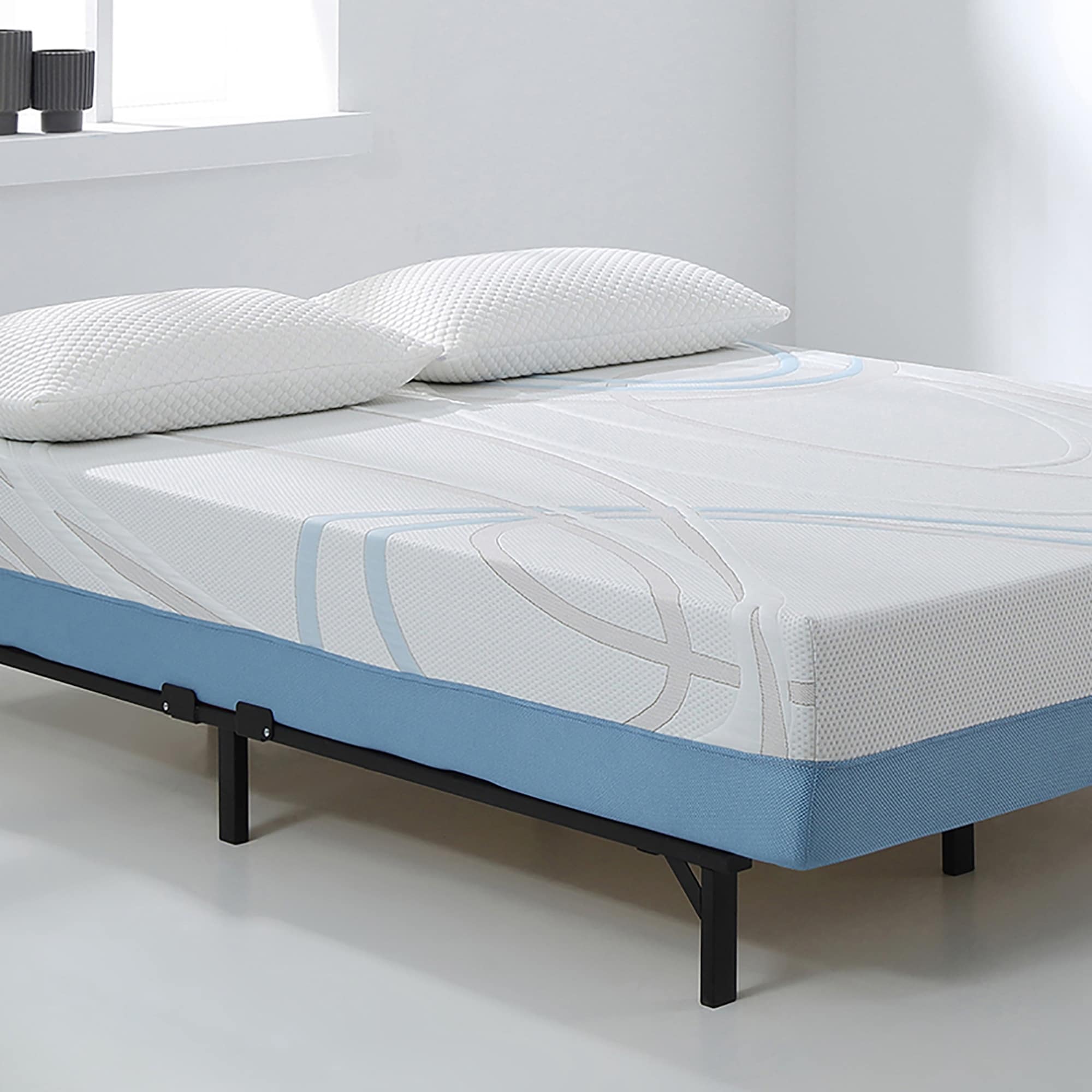 Matelas queen en mousse à mémoire de forme Charcogel de 12 po