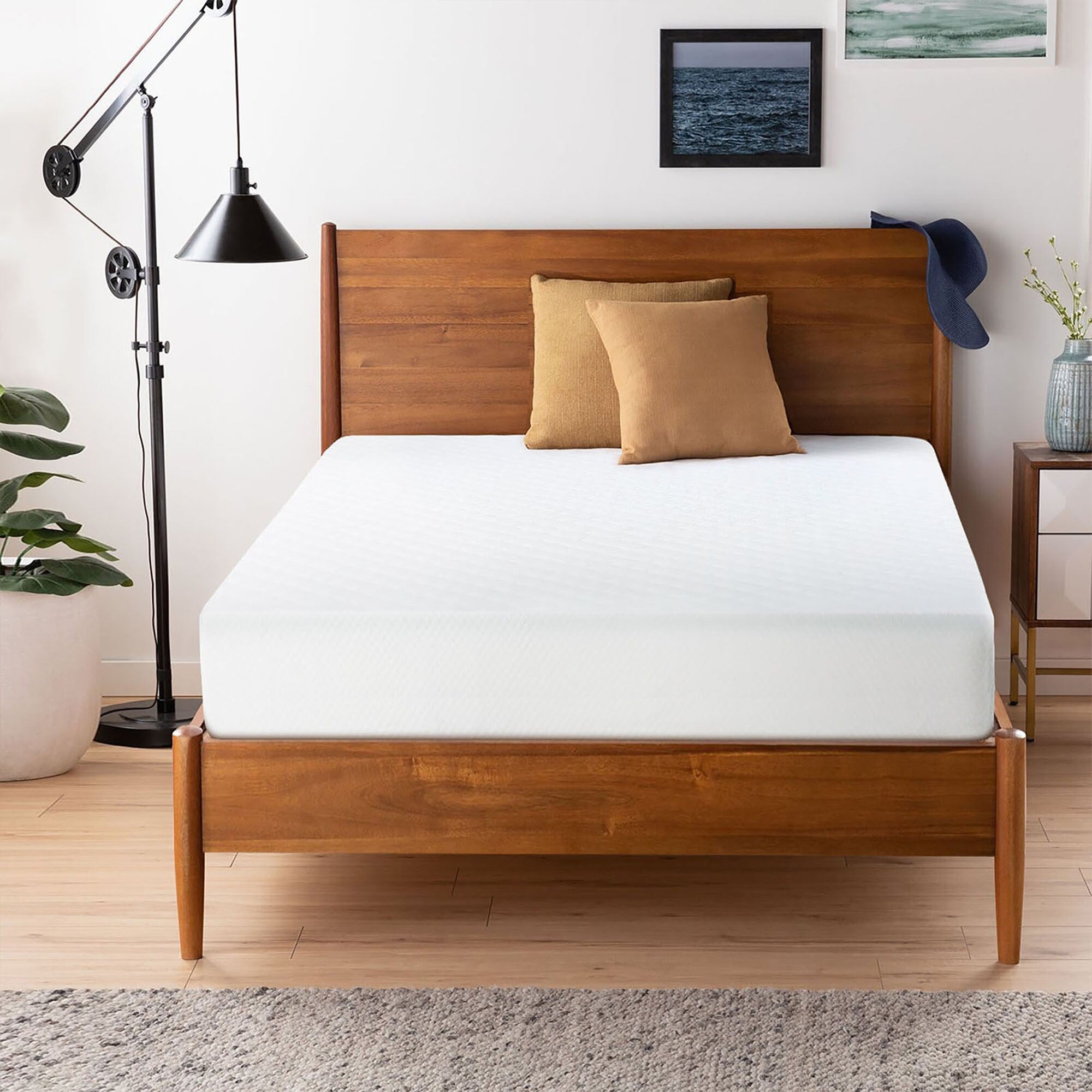 Matelas en mousse à mémoire de forme infusée de gel de 12 po