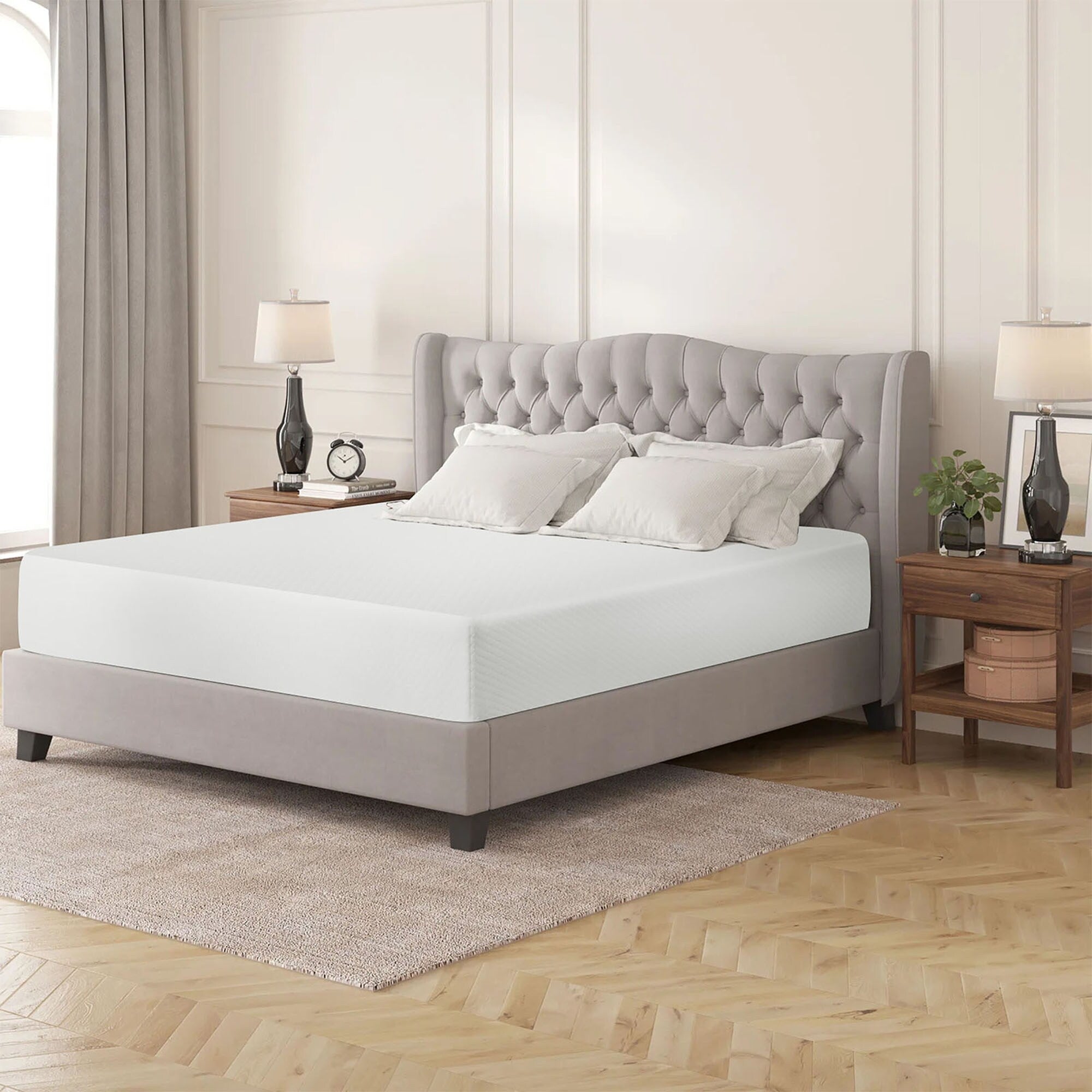 Matelas en mousse à mémoire de forme infusée de gel de 12 po