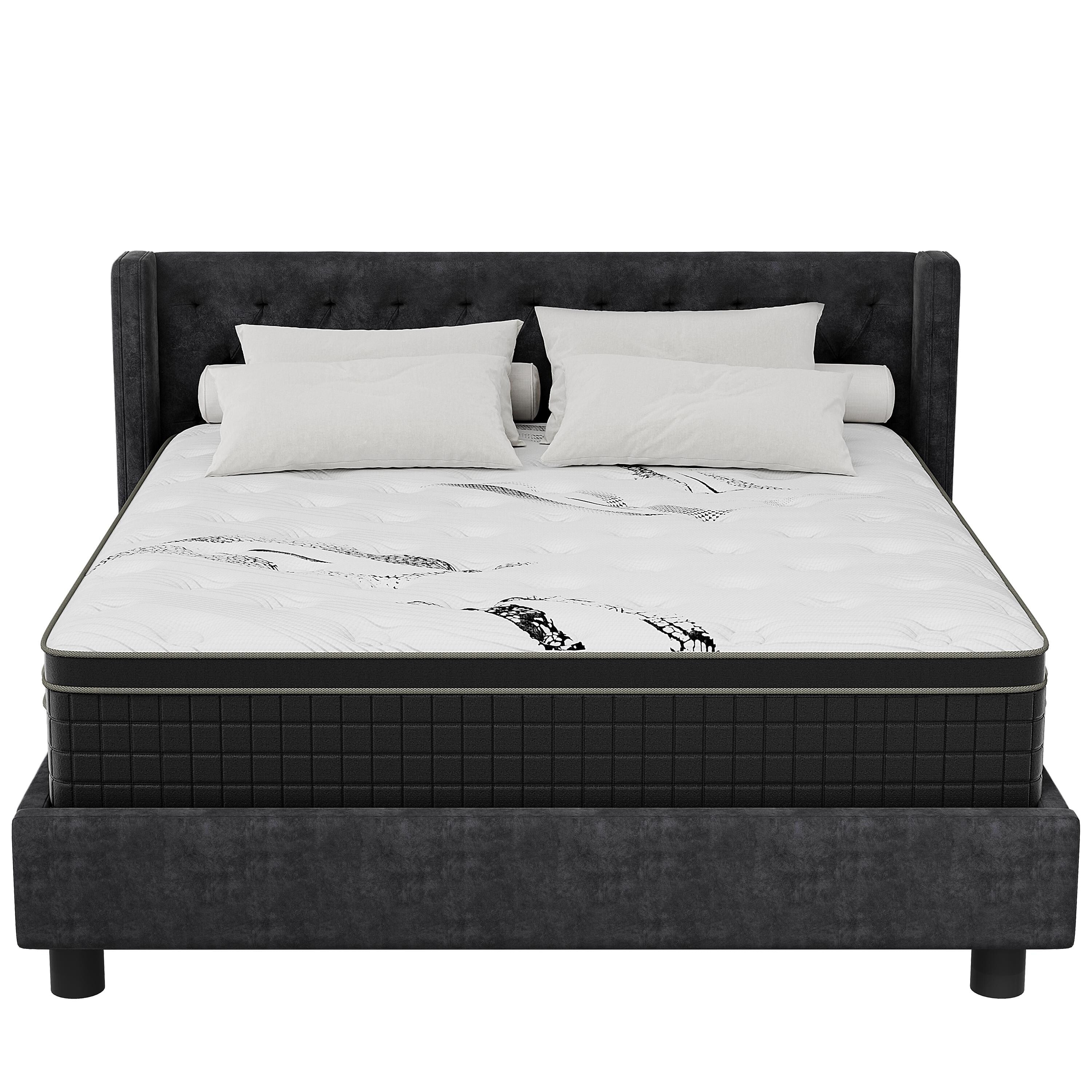 Matelas hybride en mousse à mémoire de forme de 12 pouces de taille moyenne
