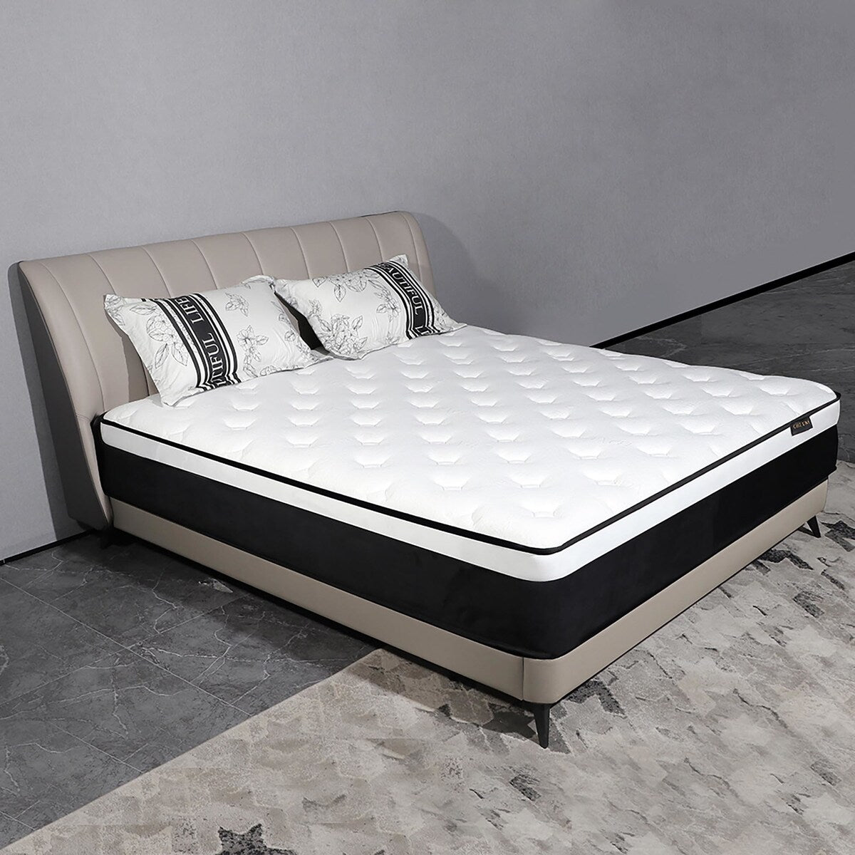 Matelas double de 12 pouces d'épaisseur