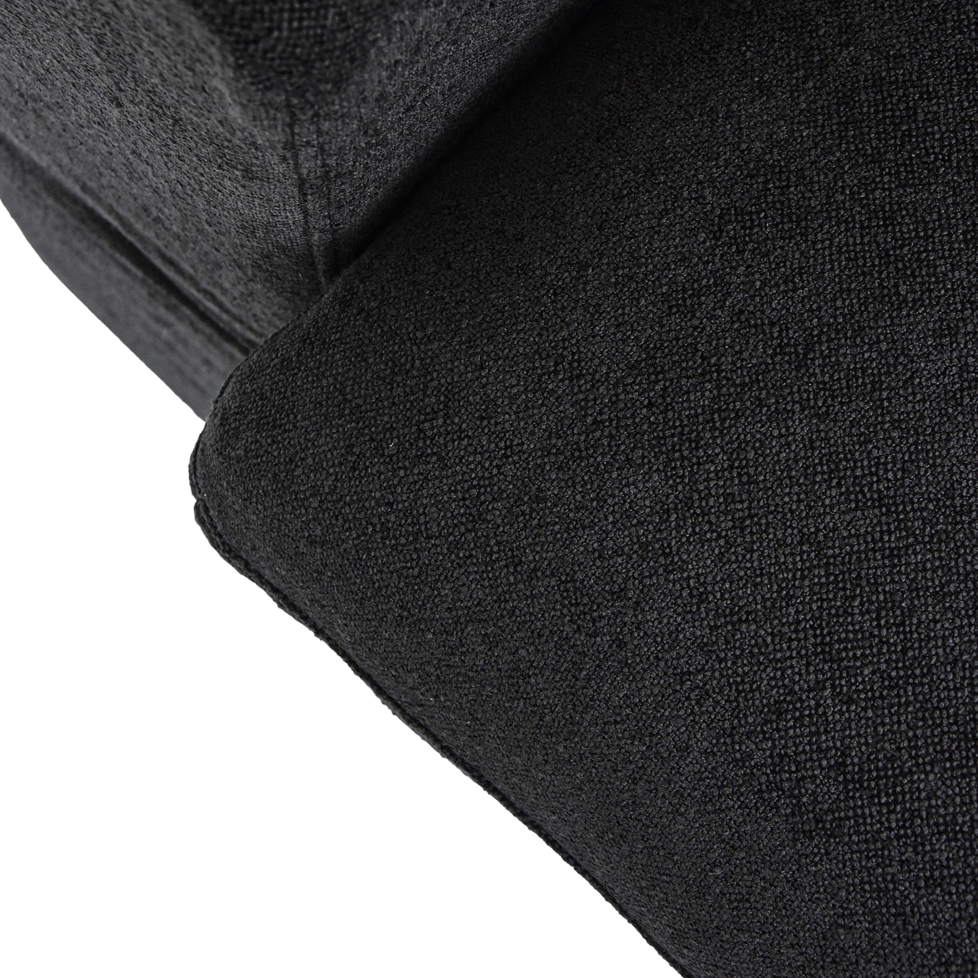 Canapé sectionnel moderne en forme de L de 120 pouces, canapé modulaire en lin avec pouf de rangement