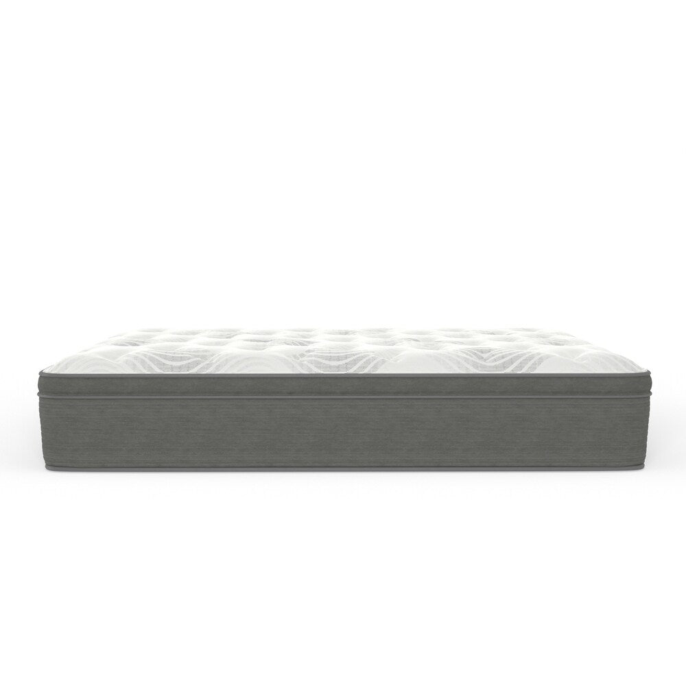 Matelas hybride en mousse alvéolée Euro Top Plush 12
