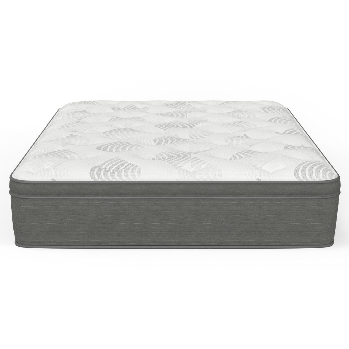 Matelas hybride en mousse alvéolée Euro Top Plush 12