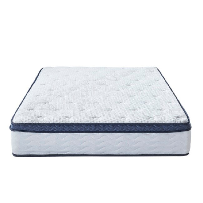 Matelas hybride à 12 ressorts ensachés en mousse à mémoire de forme - KING