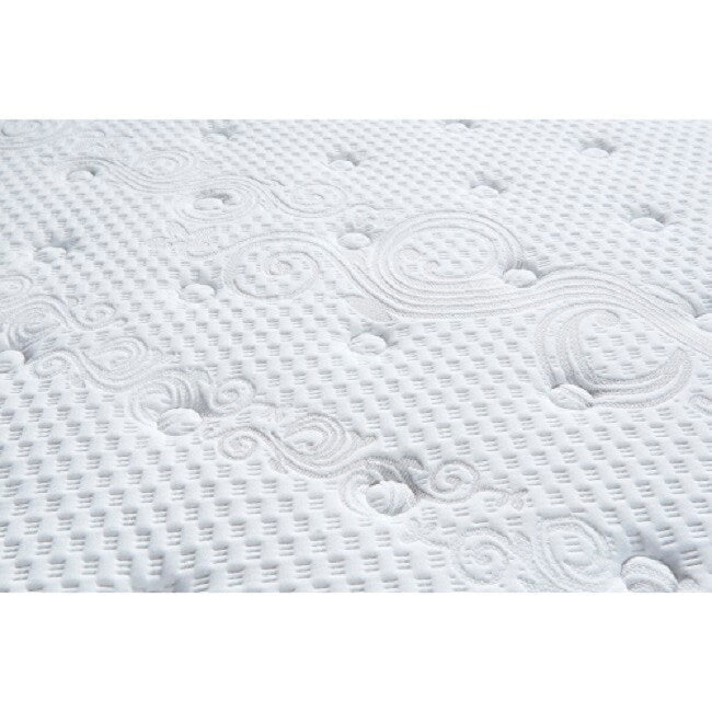 Matelas hybride à 12 ressorts ensachés en mousse à mémoire de forme - QUEEN