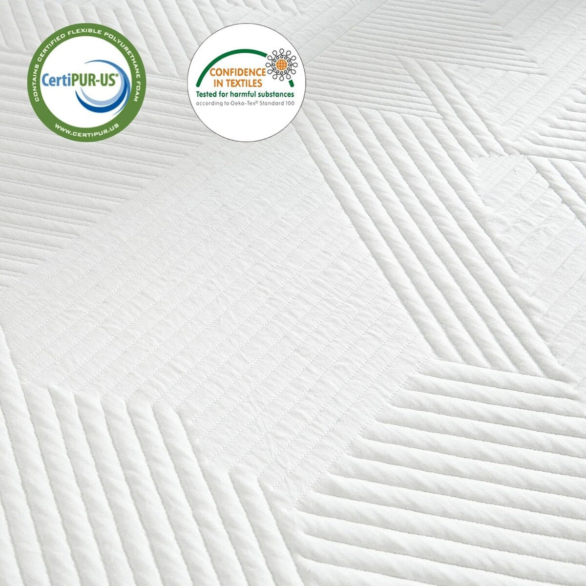 Matelas en mousse à mémoire de forme en gel moelleux de 12 pouces, lit dans une boîte