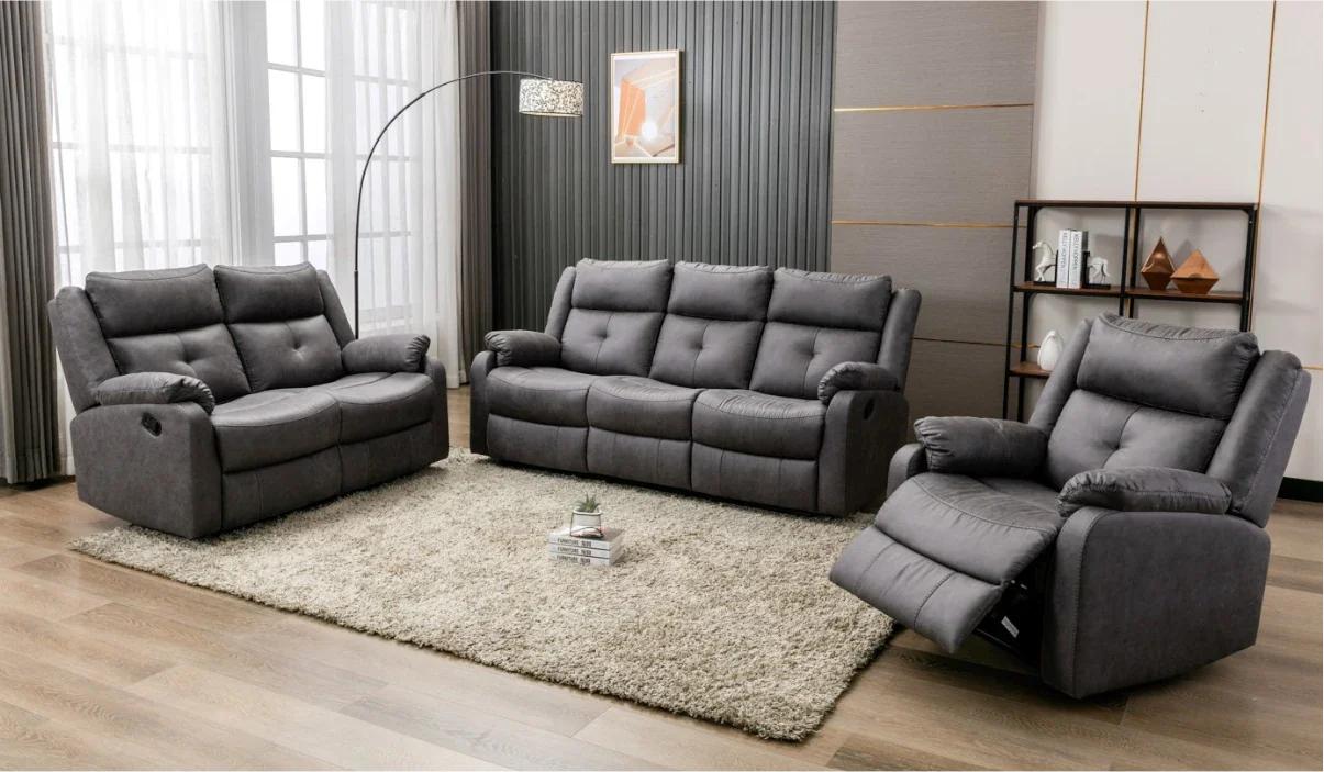 Fauteuil inclinable en tissu lavable Casey
