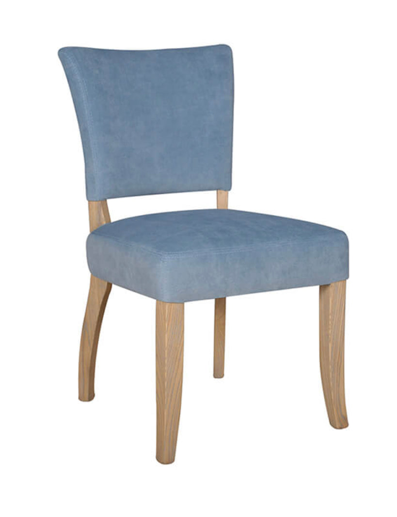Chaise en tissu Duke