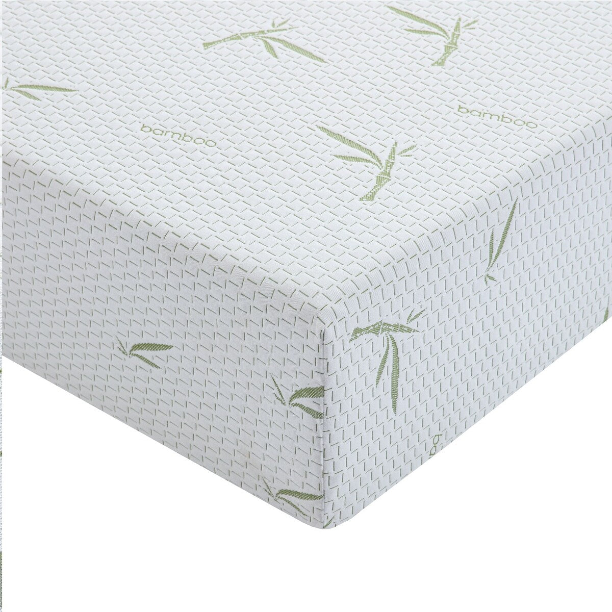 Matelas en mousse à mémoire de forme de 10 pouces, fermeté moyenne, avec housse en bambou, certifié CertiPUR-US