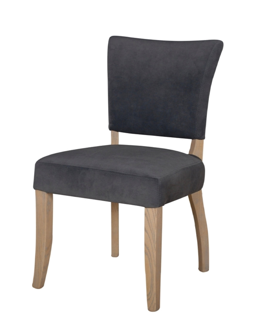 Chaise en tissu Duke