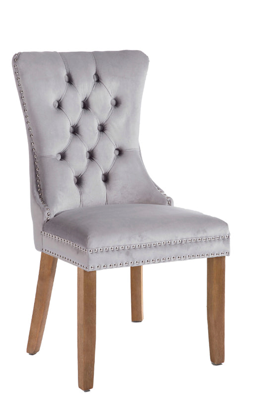 Chaise Kacey - pied brossé