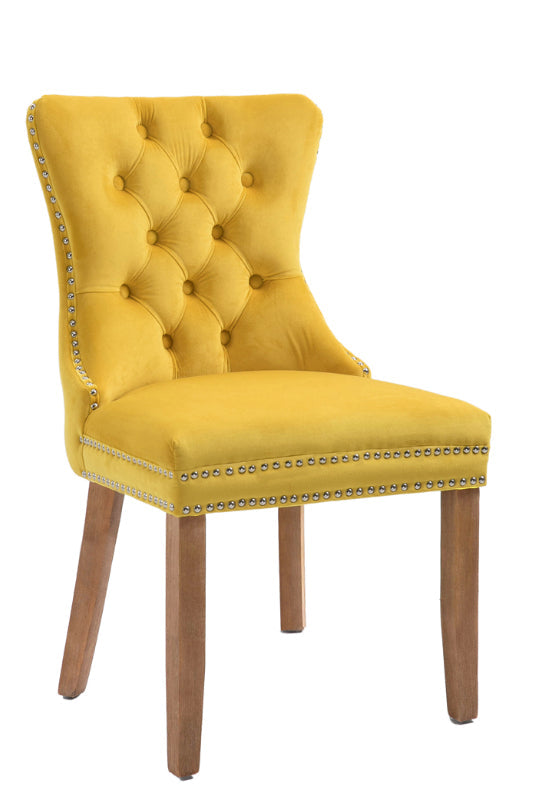 Chaise Kacey - pied brossé