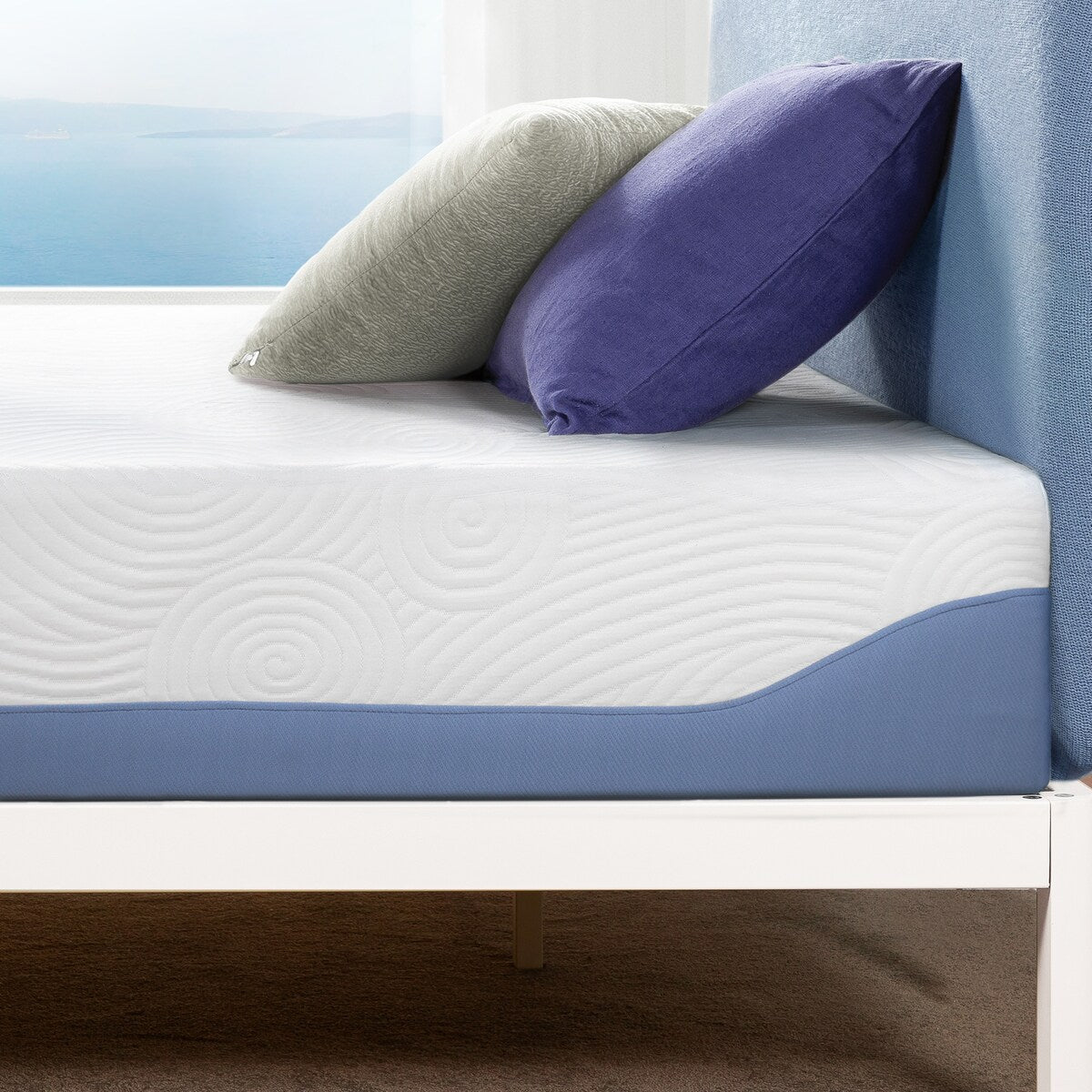 Matelas en mousse à mémoire de forme de 12 pouces avec housse de qualité supérieure