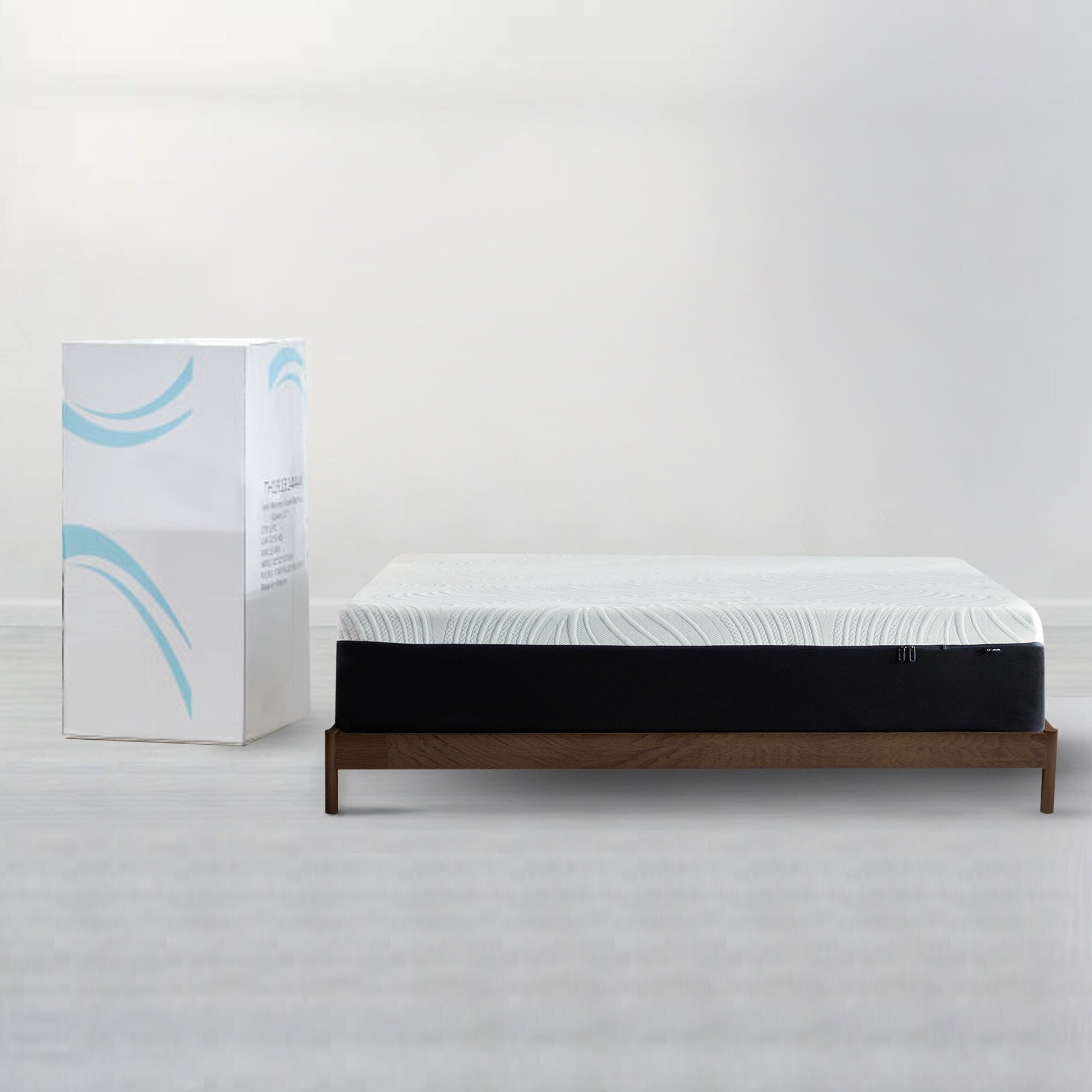 Matelas en mousse à mémoire de forme gel 10 pouces, confort moyen