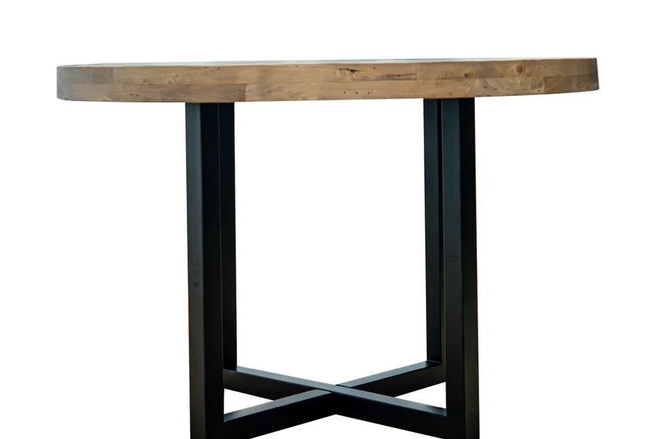 Table ronde Jersey 1.2 en chêne héritage