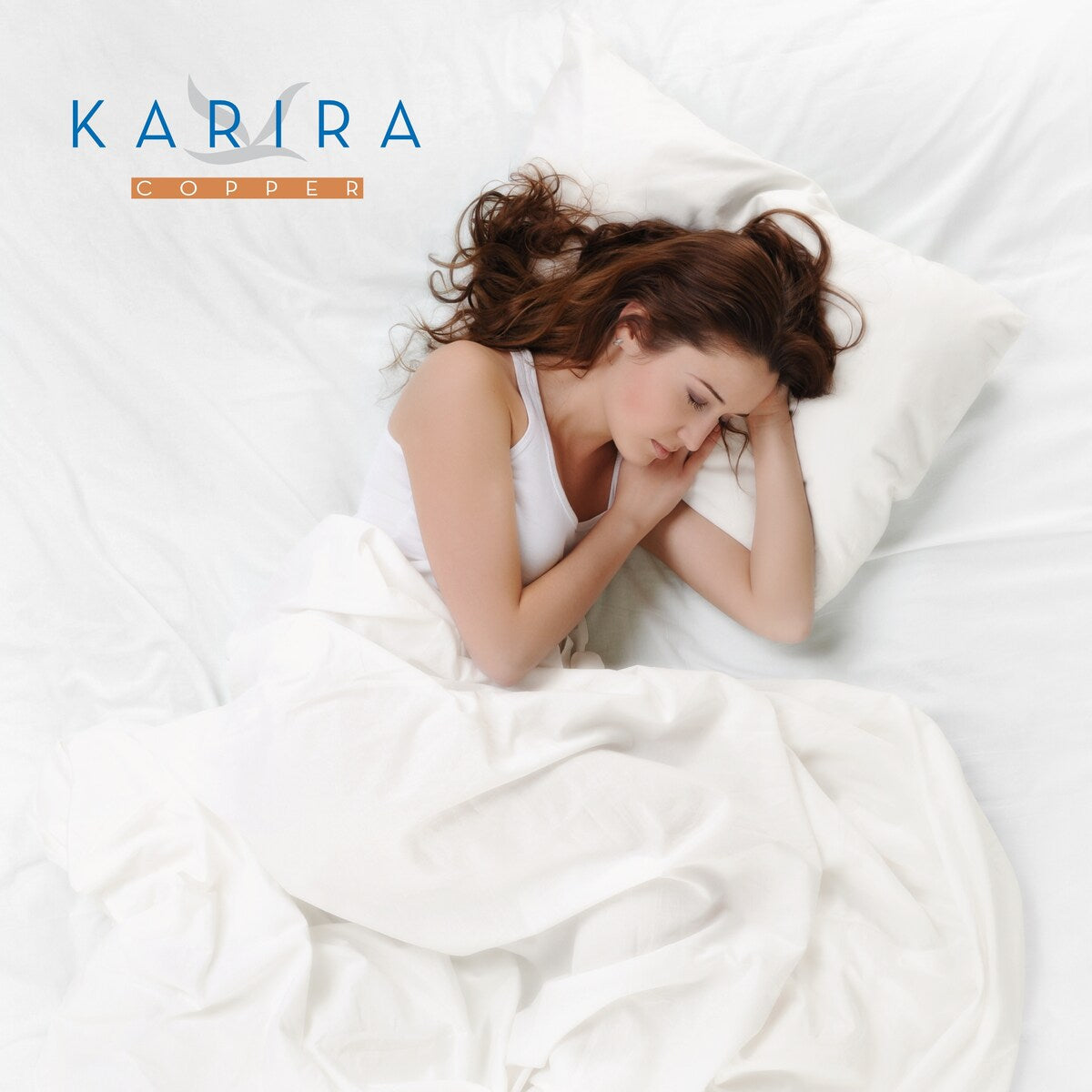 Karira Copper - Viscose de bambou infusée d'ions cuivre - Queen 15