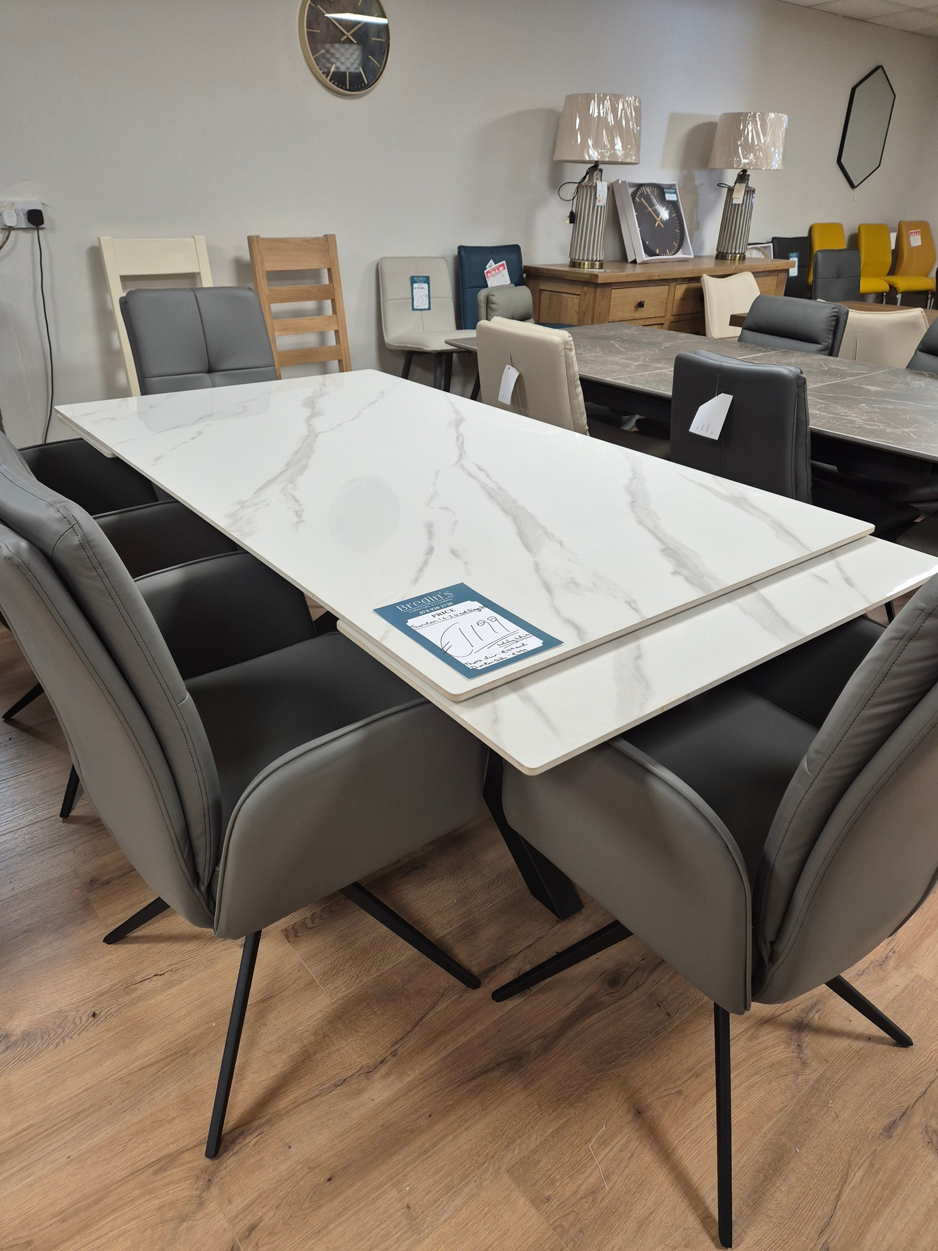 Table à manger extensible Thornton 1.6-2.4