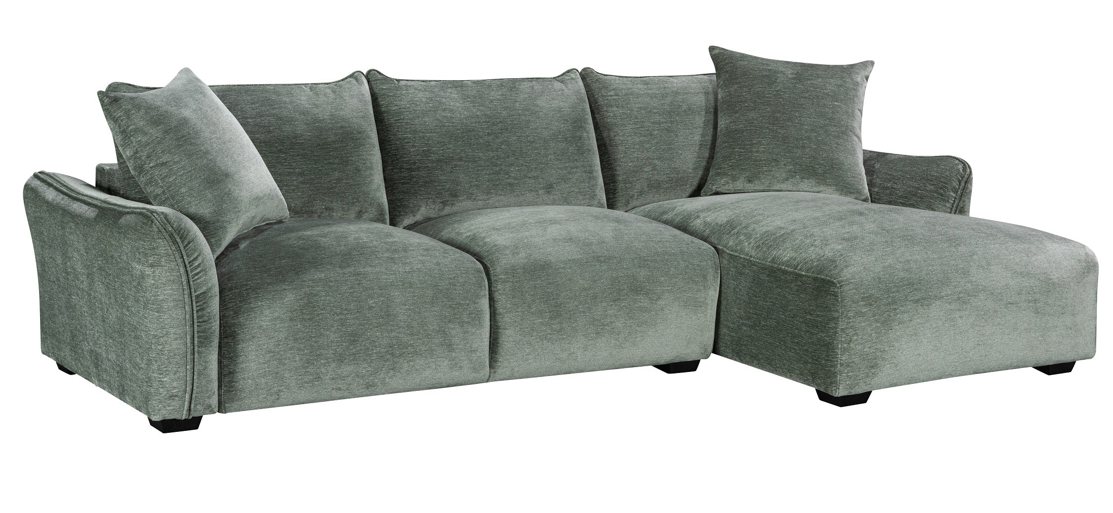 Chaise longue Delta 3 places
