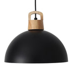 Luminaire suspendu moderne à 1 lumière avec interrupteur enfichable pour îlot de cuisine