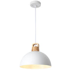 Luminaire suspendu moderne à 1 lumière avec interrupteur enfichable pour îlot de cuisine
