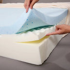 Matelas 3 couches Cool Medium High Softness 2 oreillers Twin