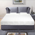 Ensemble matelas 10 COOL mi-ferme 3 couches moelleux avec 2 oreillers
