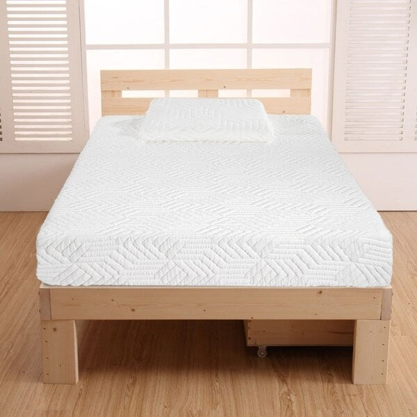 Ensemble matelas 10 COOL mi-ferme 3 couches moelleux avec 2 oreillers